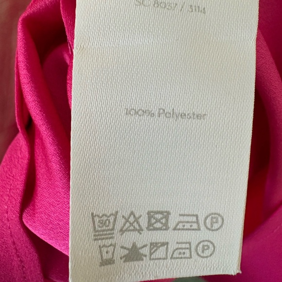Boden Hot Pink Ruffle Sleeveless Blouse US 10 - Picture 5 of 5